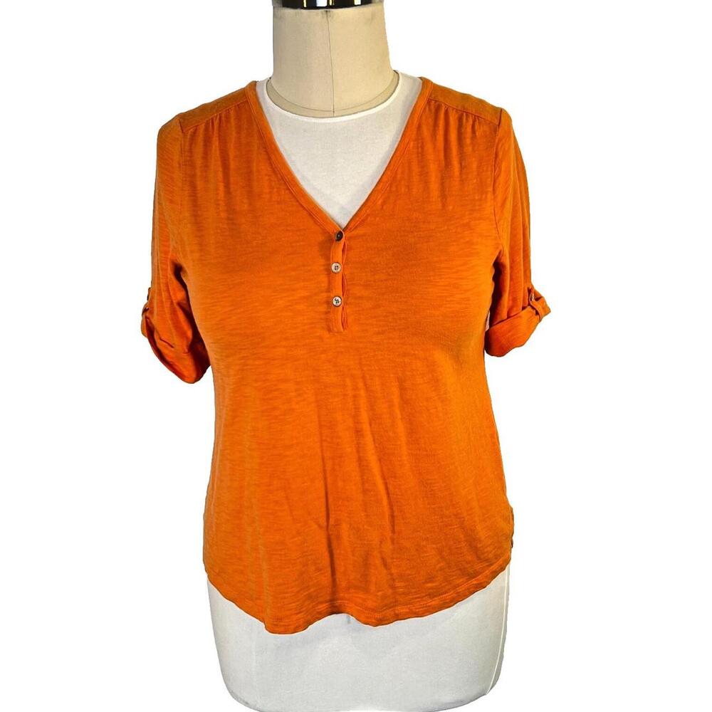 Crafted for comfort and style, the Chico's Ultimate Tee Shirt is a versatile add
